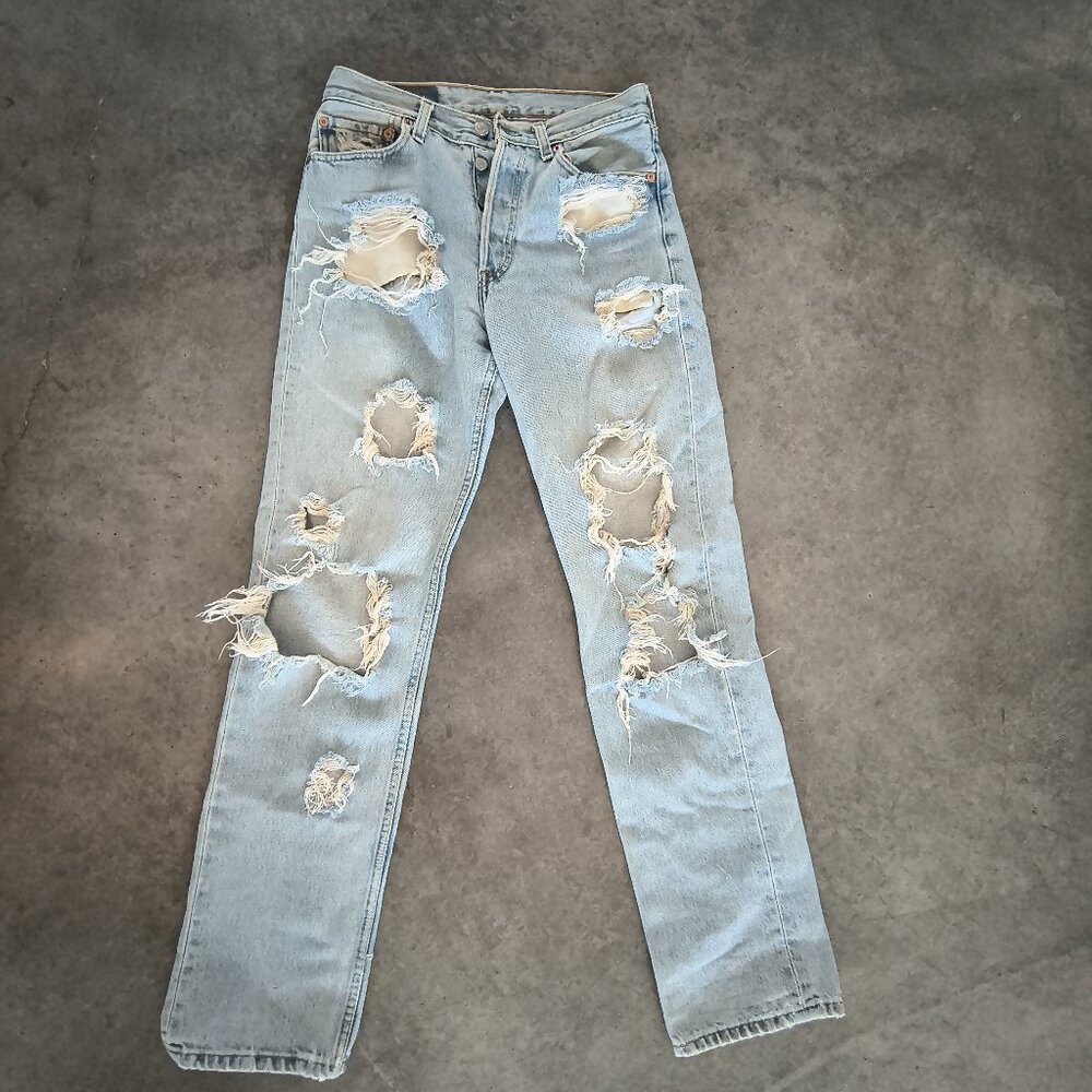 Vintage reworked Levi's jeans